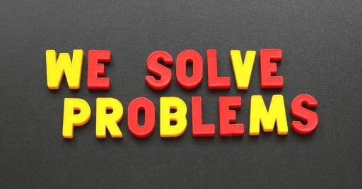 we solve problems