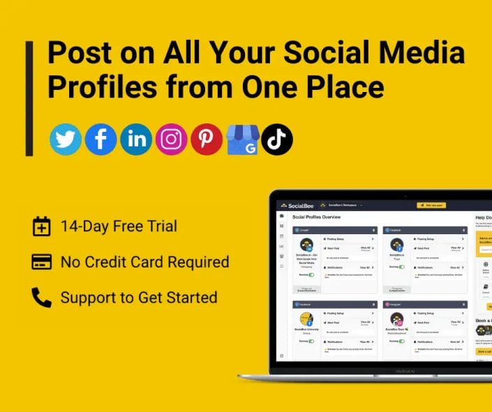 Post on all your social media profiles from one place