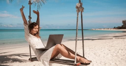 You can work from anywhere