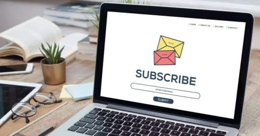 Start collecting emails as soon as possible